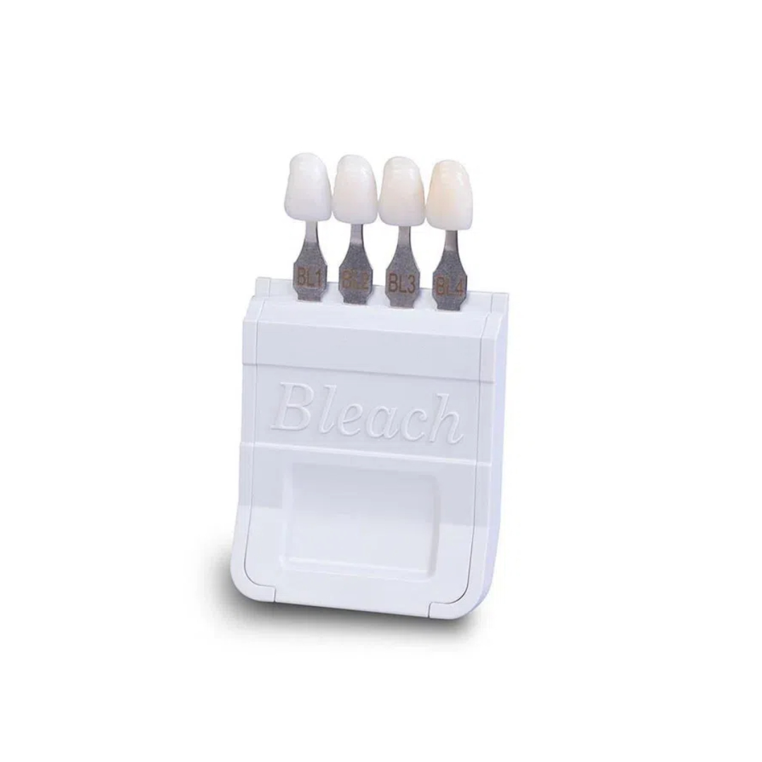 Teeth Whitening Shade Guide - 4 สีทันตกรรม Bleached Shade Guide Bleach