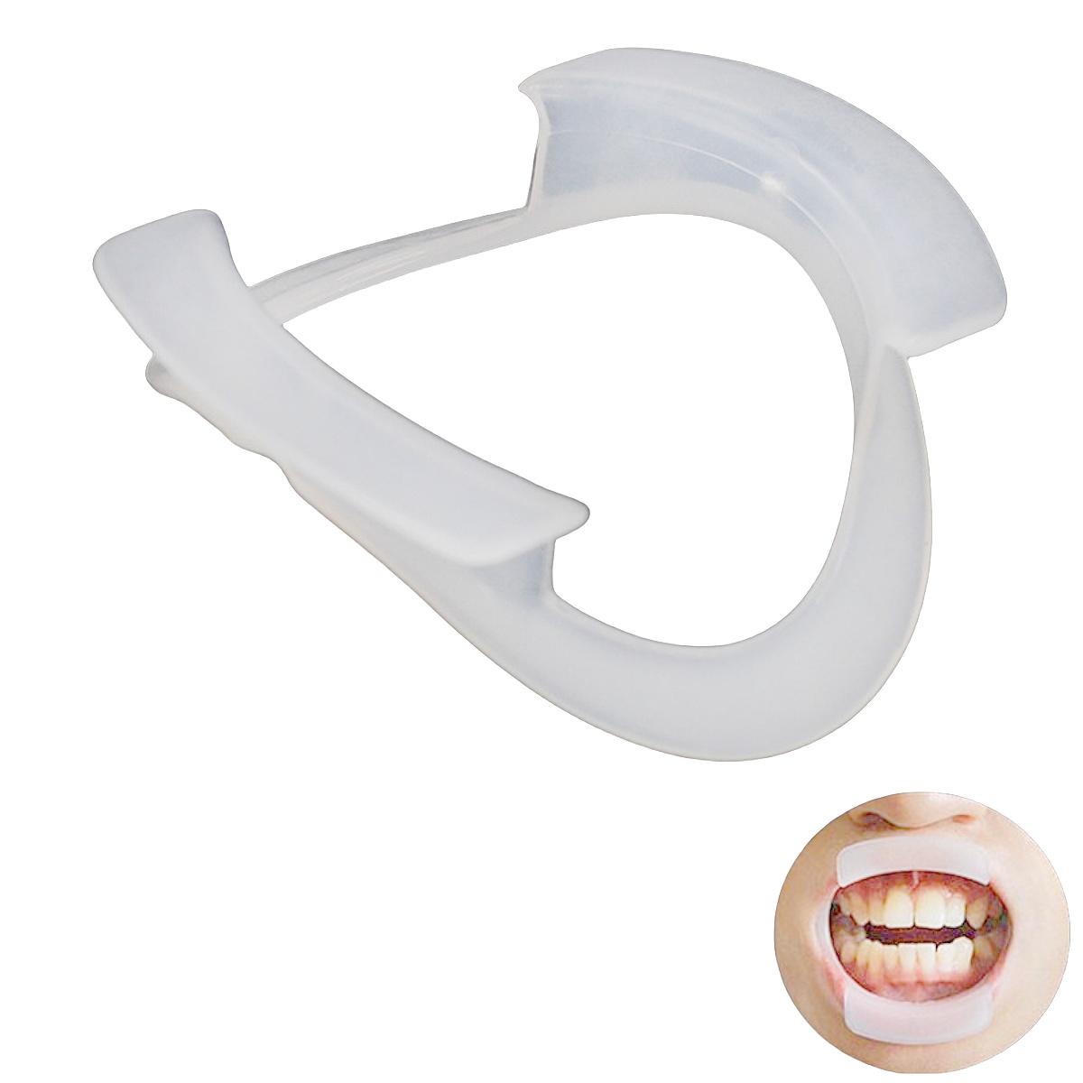 Teeth Whitening With Braces - ที่ถ่างปากแบบวงรี 100 ชิ้น/ถุง สำหรับใช้ในช่องปาก ช่วยเปิดปาก ทำความสะอาดช่องปาก