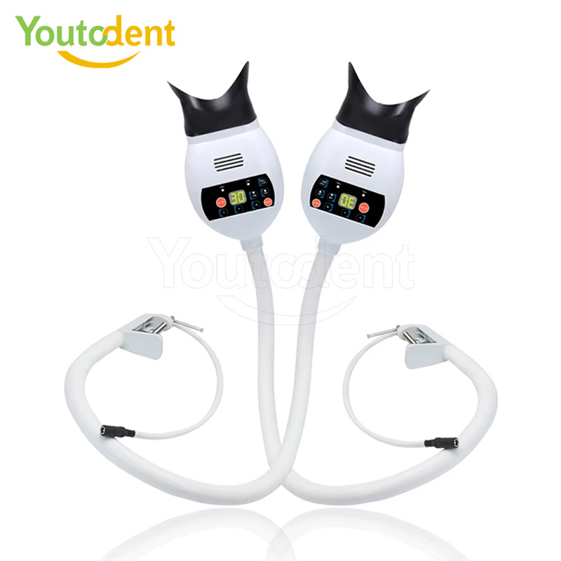 Teeth Whitening/Bleaching - Professional ทันตกรรม 3 สีโคมไฟฟันเครื่องฟอกสีฟัน Accelerator อุปกรณ์