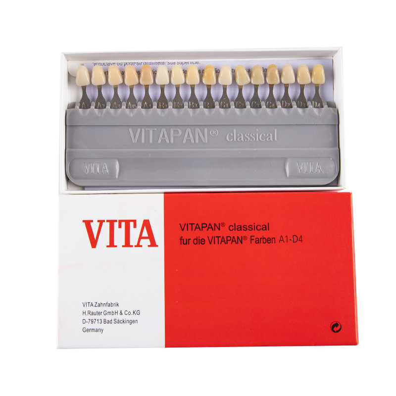 Teeth Whitening Shade Guide - แผ่นสีฟัน VITA 16 สี แบบคลาสสิก สำหรับงานทันตกรรม