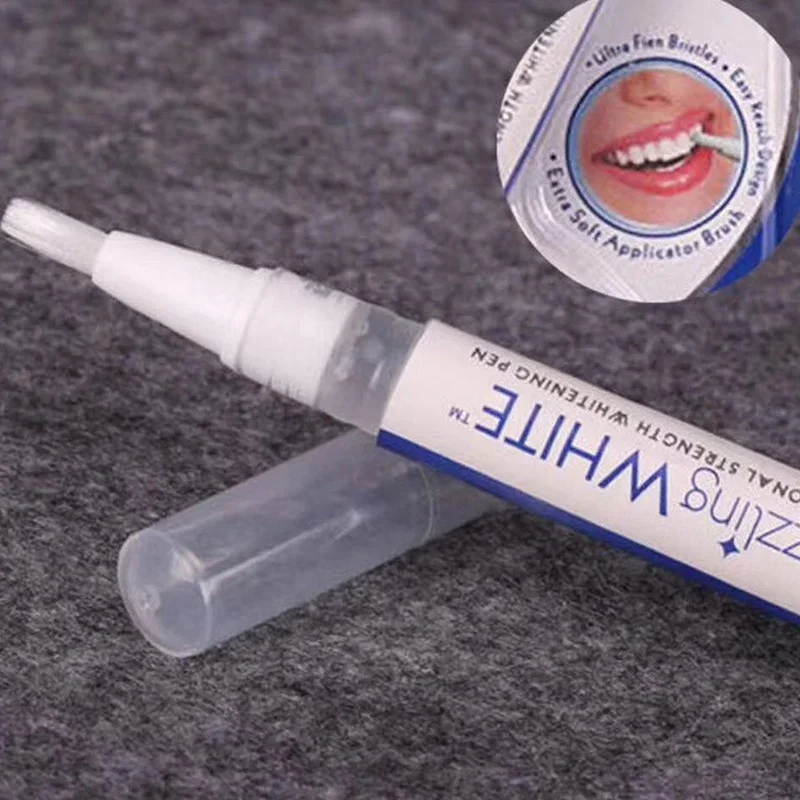 Teeth Whitening Gels - ปากกาเจลฟอกฟันขาวแบบพกพา น้ำยาทำความสะอาดคราบฟัน เซรั่มดูแลช่องปากสำหรับฟันเหลือง คราบกาแฟ ชา ใช้ได้ที่บ้านและระหว่างเดินทาง