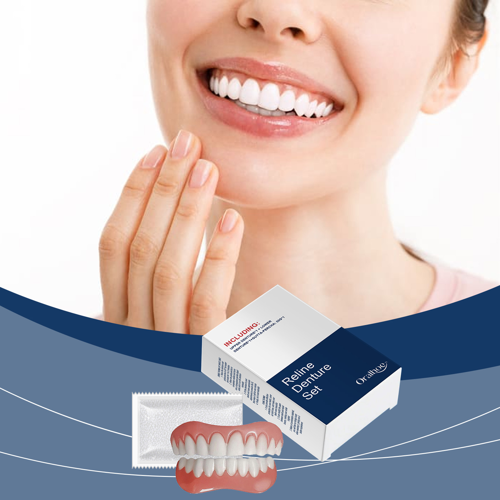 Teeth Whitening With Braces - ฟันปลอม ฟันเทียม ฟันปลอมชั่วคราว ฟันปลอมจำลอง ที่รัดฟัน ฟันปลอมบน