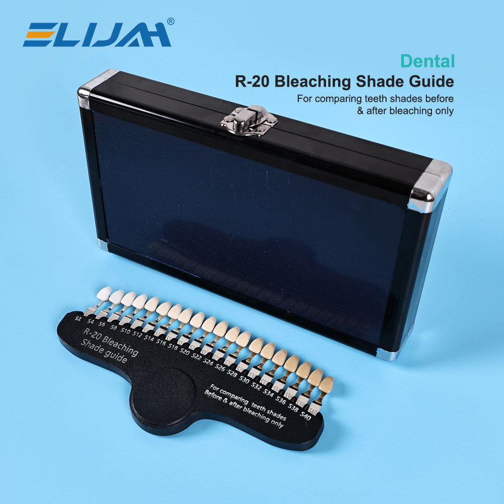 Teeth Whitening Shade Guide - ELIJAH R-20 Bleaching Shade ท่องเที่ยวทันตกรรม 20