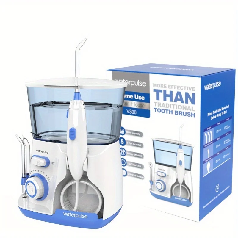 Teeth Whitening For Braces - เครื่องฉีดน้ำทำความสะอาดช่องปาก Waterpulse V300 แรงดันสูง สำหรับทำความสะอาดฟัน รีดฟัน