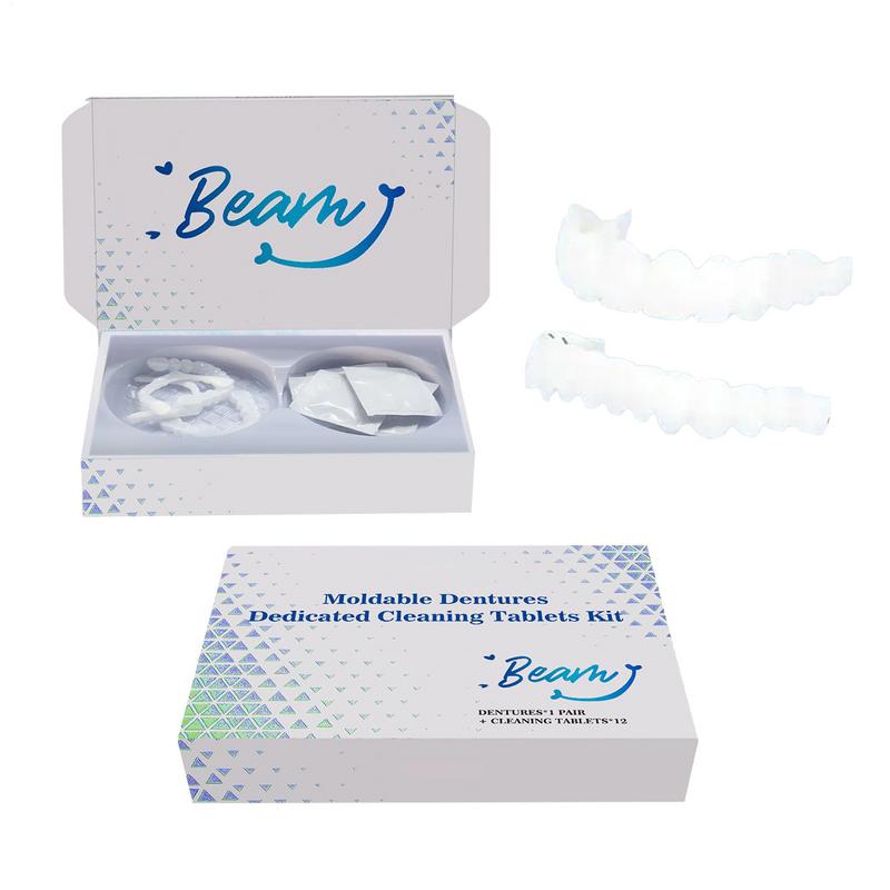 Teeth Whitening With Braces - วีเนียร์ Snapon ฟันชุด Fit ฟันไวท์เทนนิ่งฟันปลอมเรซิ่น False