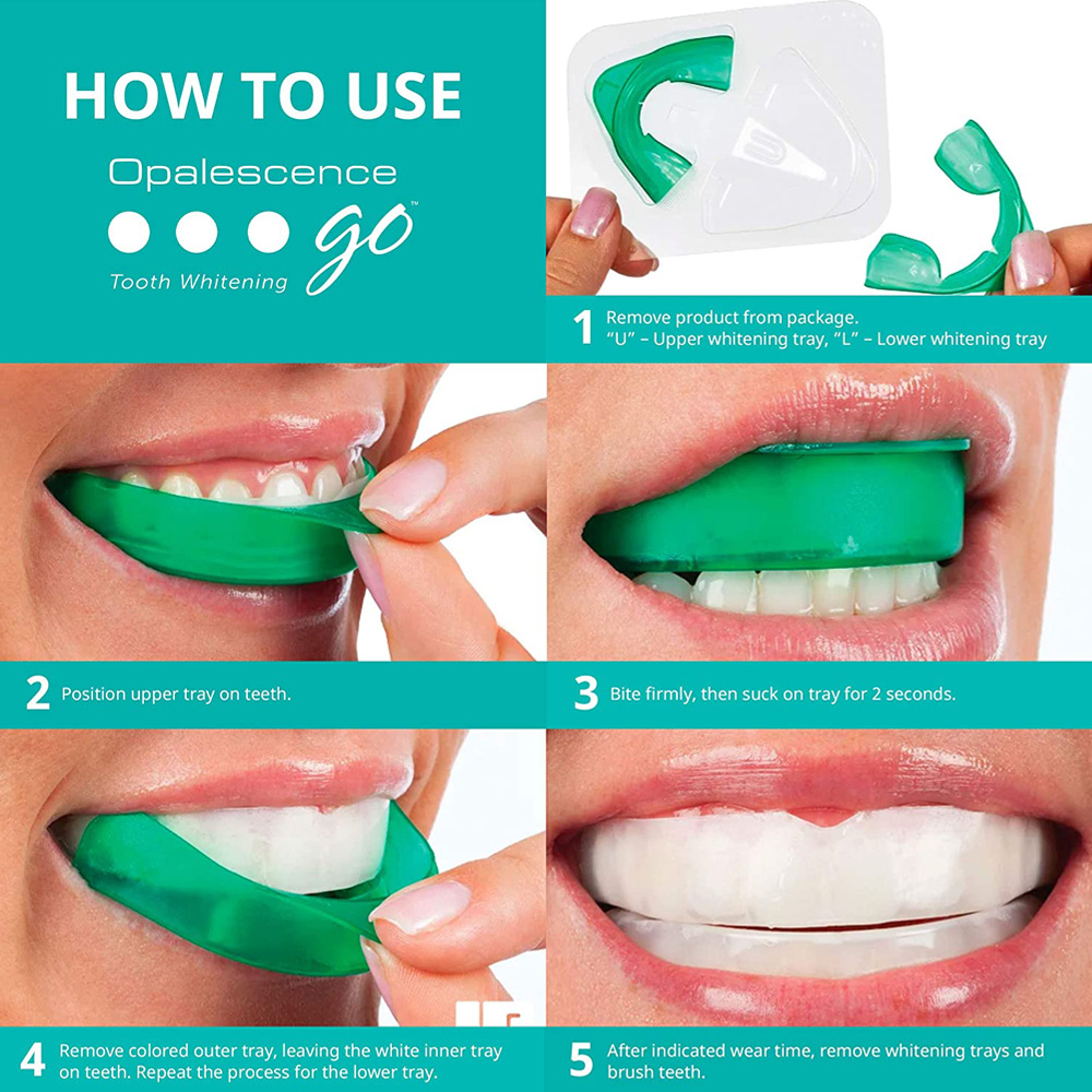 เครื่องฟอกฟันขาวไฮโดรเจนเปอร์อ - Teeth Whitening With Hydrogen Peroxide บทวิจารณ์และราคา
