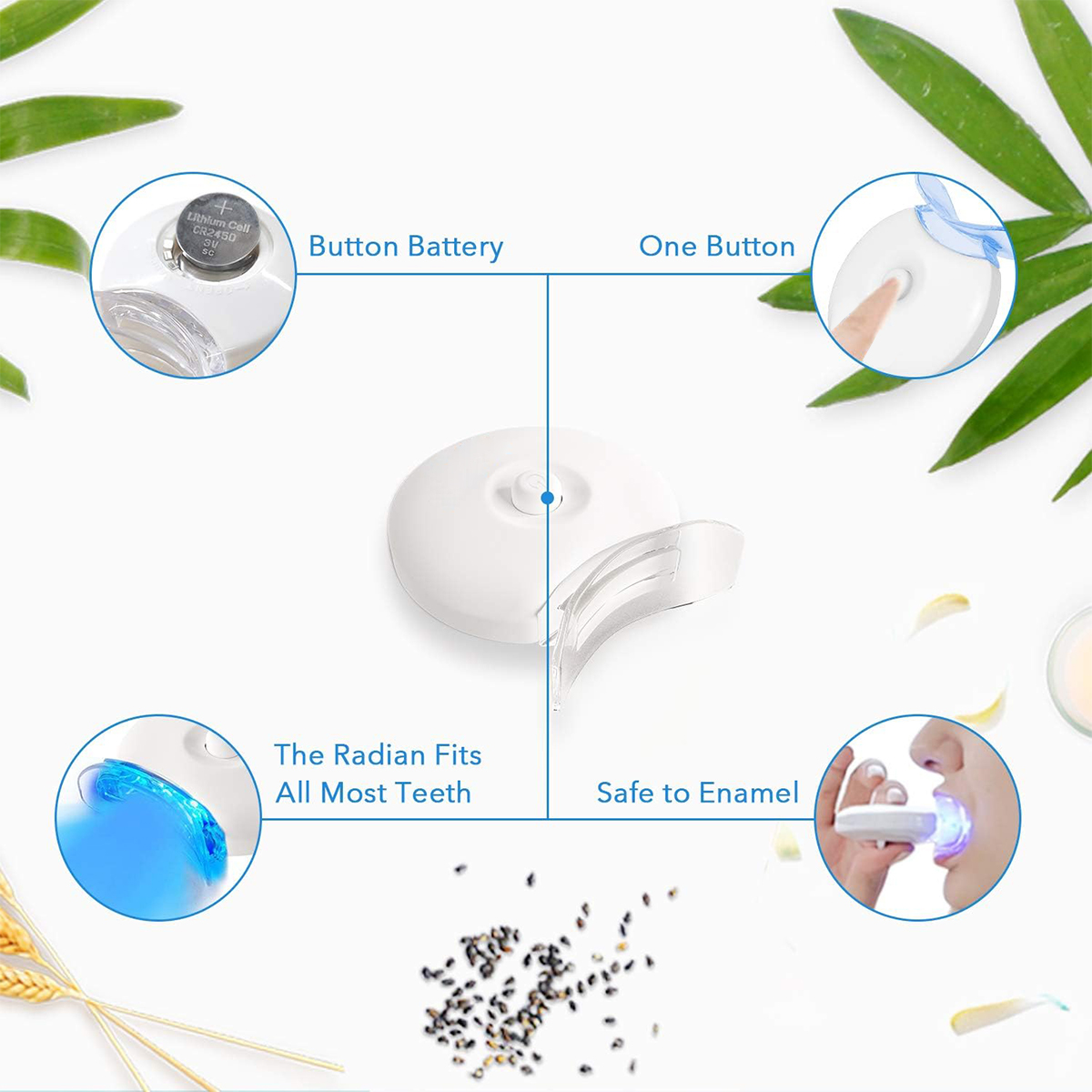 ชุดฟอกสีฟัน - เครื่องฟอกสีฟันไ - Teeth Whitening With Hydrogen Peroxide บทวิจารณ์และราคา