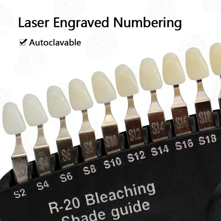 Professional ฟันไวท์เทนนิ่ง Bl - Teeth Whitening Shade Guide บทวิจารณ์และราคา