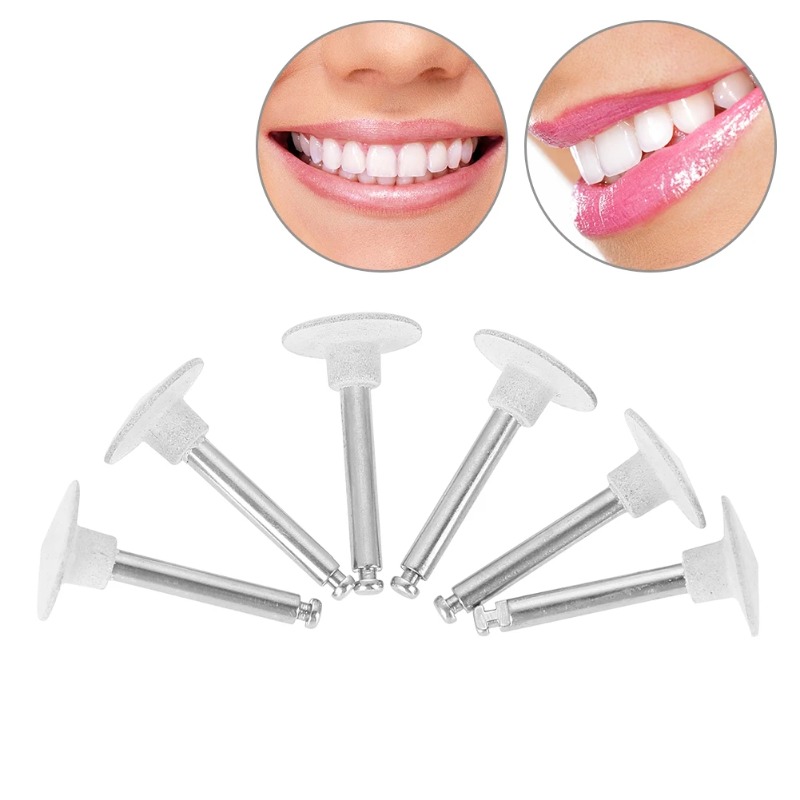 6 ชิ้นหัวขัดฟันชุดฟันปลอมฟันปล - Teeth Whitening With Braces บทวิจารณ์และราคา
