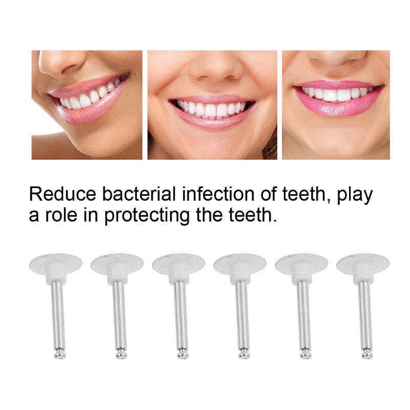 6 ชิ้นหัวขัดฟันชุดฟันปลอมฟันปล - Teeth Whitening With Braces บทวิจารณ์และราคา