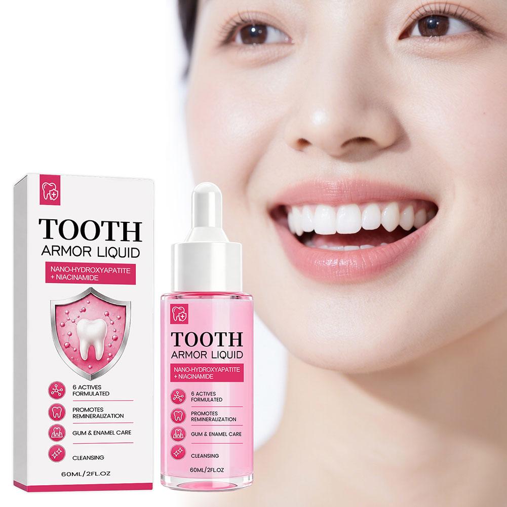 น้ำยาบ้วนปาก 60 มล. สำหรับฟื้น - Teeth Whitening Gum บทวิจารณ์และราคา