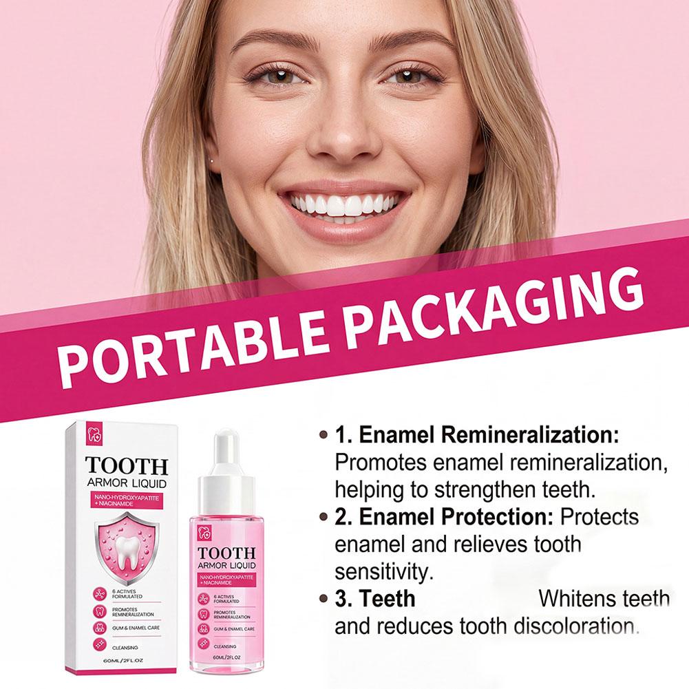น้ำยาบ้วนปาก 60 มล. สำหรับฟื้น - Teeth Whitening Gum บทวิจารณ์และราคา