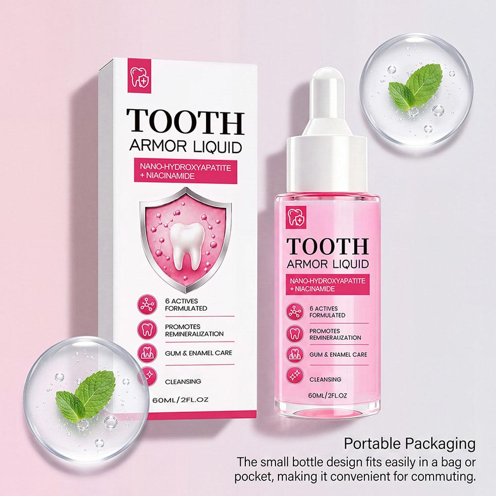 น้ำยาบ้วนปาก 60 มล. สำหรับฟื้น - Teeth Whitening Gum บทวิจารณ์และราคา