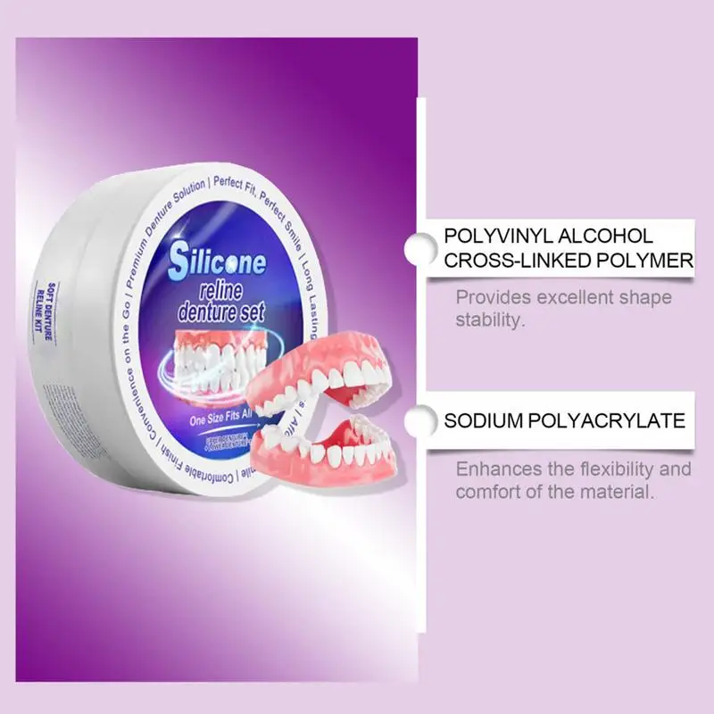 ซิลิโคนชุดฟันปลอม Fit ชั่วคราว - Teeth Whitening With Braces บทวิจารณ์และราคา
