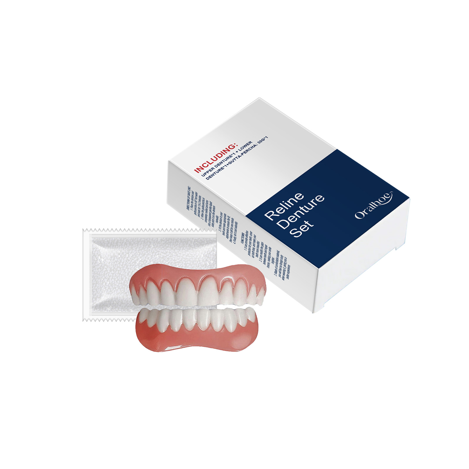 ฟันปลอม ฟันเทียม ฟันปลอมชั่วคร - Teeth Whitening With Braces บทวิจารณ์และราคา