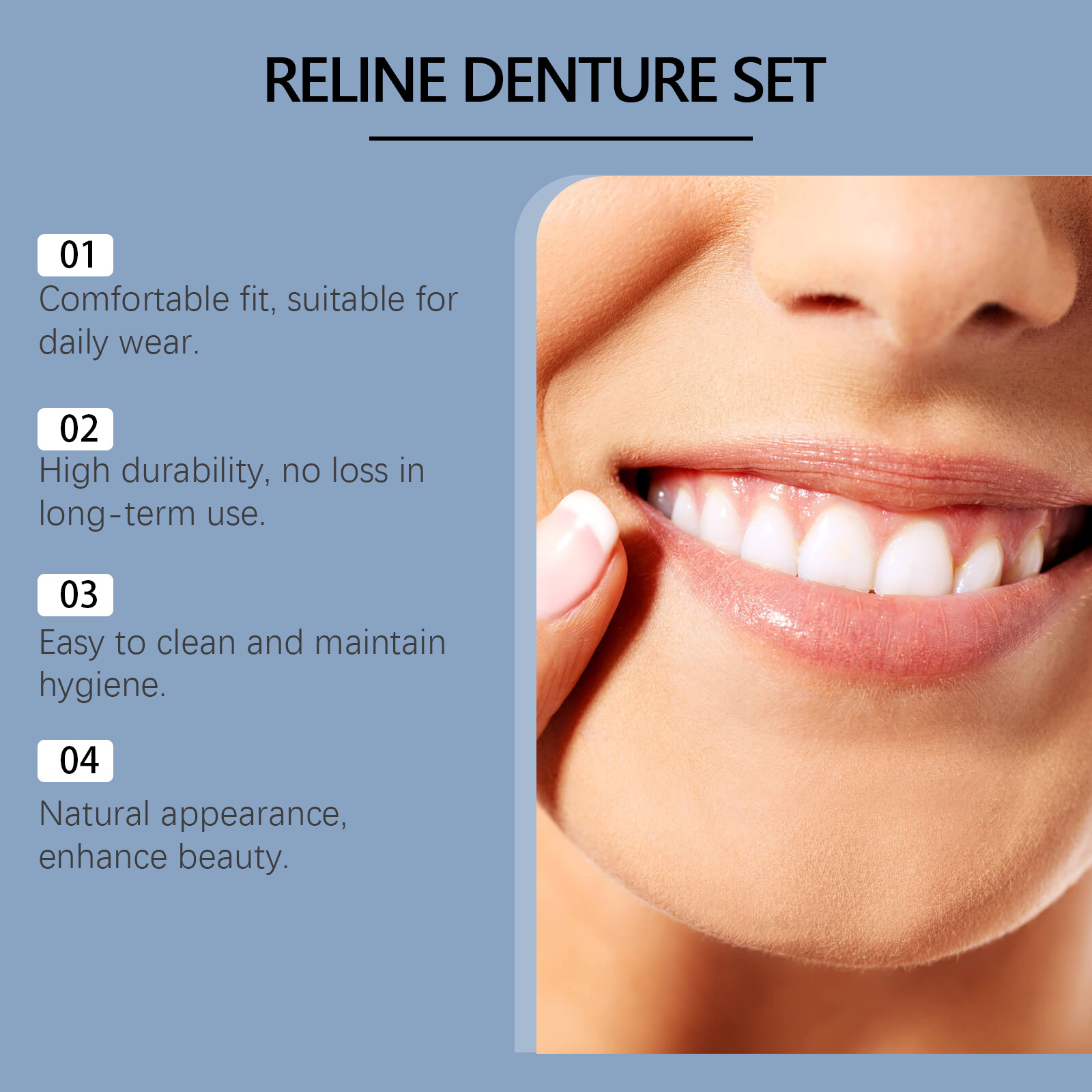 ฟันปลอม ฟันเทียม ฟันปลอมชั่วคร - Teeth Whitening With Braces บทวิจารณ์และราคา