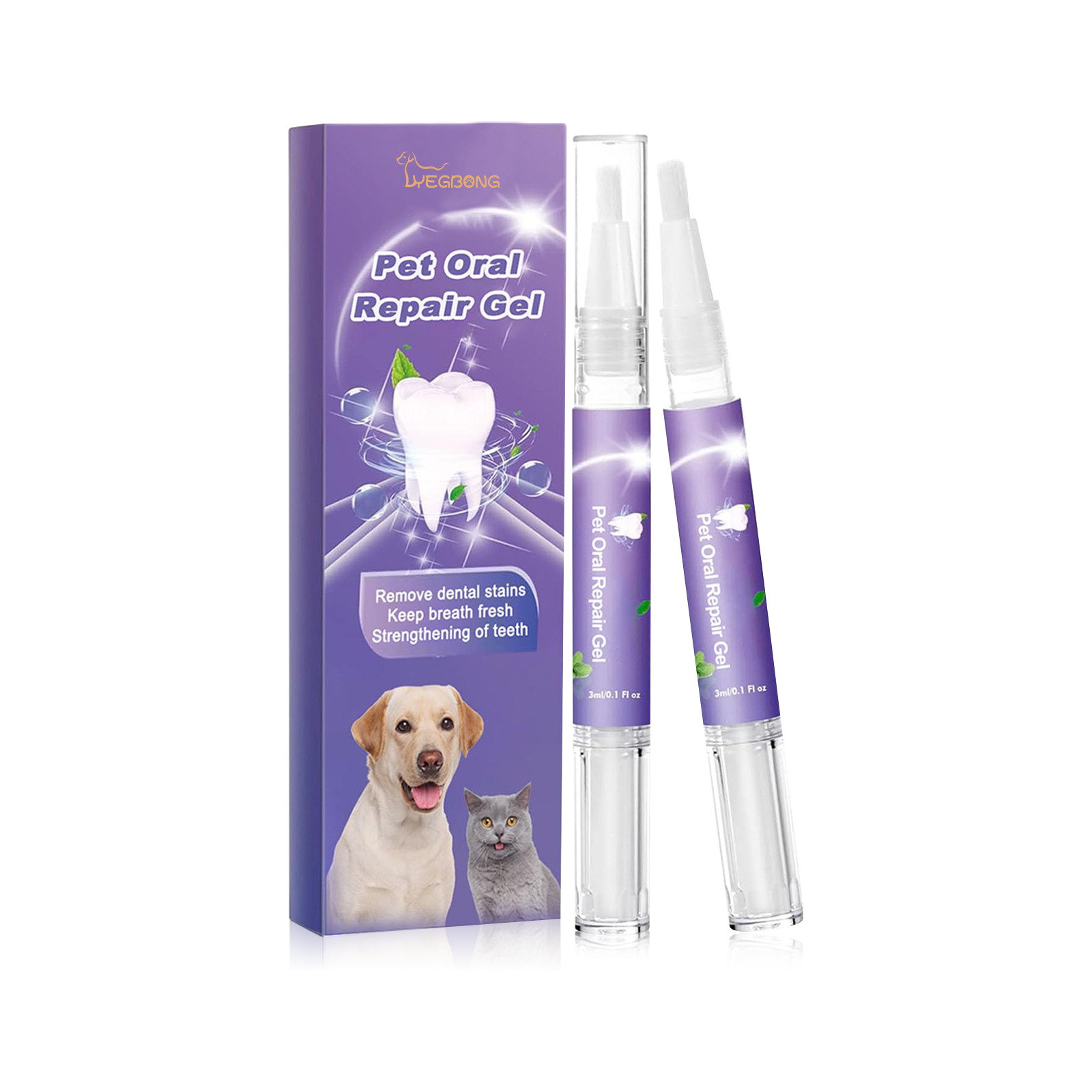 สัตว์เลี้ยง Oral Repair GEL Pu - Teeth Whitening With Hydrogen Peroxide บทวิจารณ์และราคา