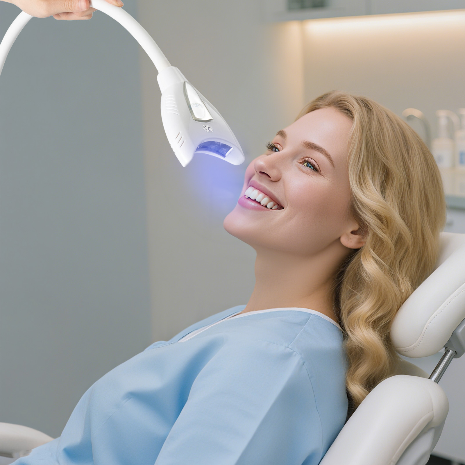 เครื่องฟอกสีฟันแบบปรับความสูงไ - Teeth Whitening Zoom บทวิจารณ์และราคา