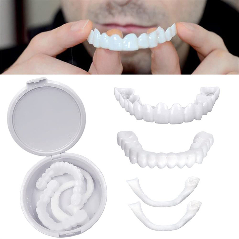 วีเนียร์ฟันแบบชั่วคราว ฟันปลอม - Teeth Whitening With Braces บทวิจารณ์และราคา