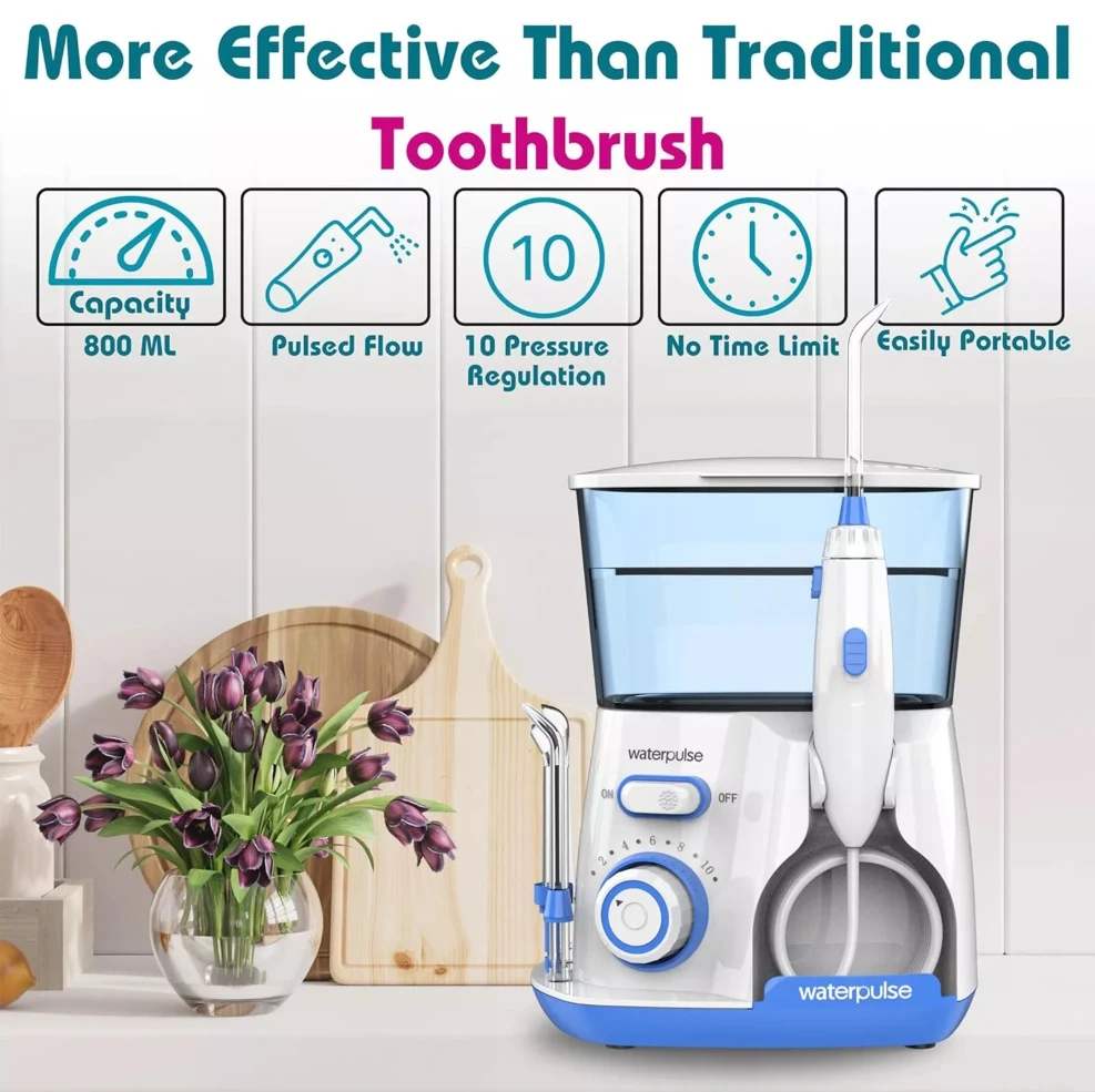 เครื่องฉีดน้ำทำความสะอาดช่องปา - Teeth Whitening For Braces บทวิจารณ์และราคา