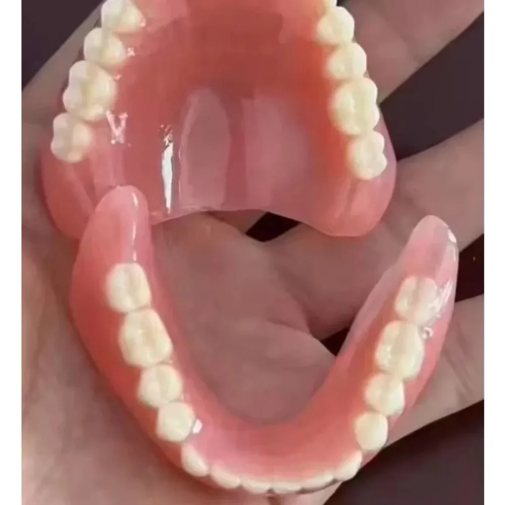 ฟันปลอมครบชุด ฟันปลอมแบบติดแน่ - Teeth Whitening For Braces บทวิจารณ์และราคา
