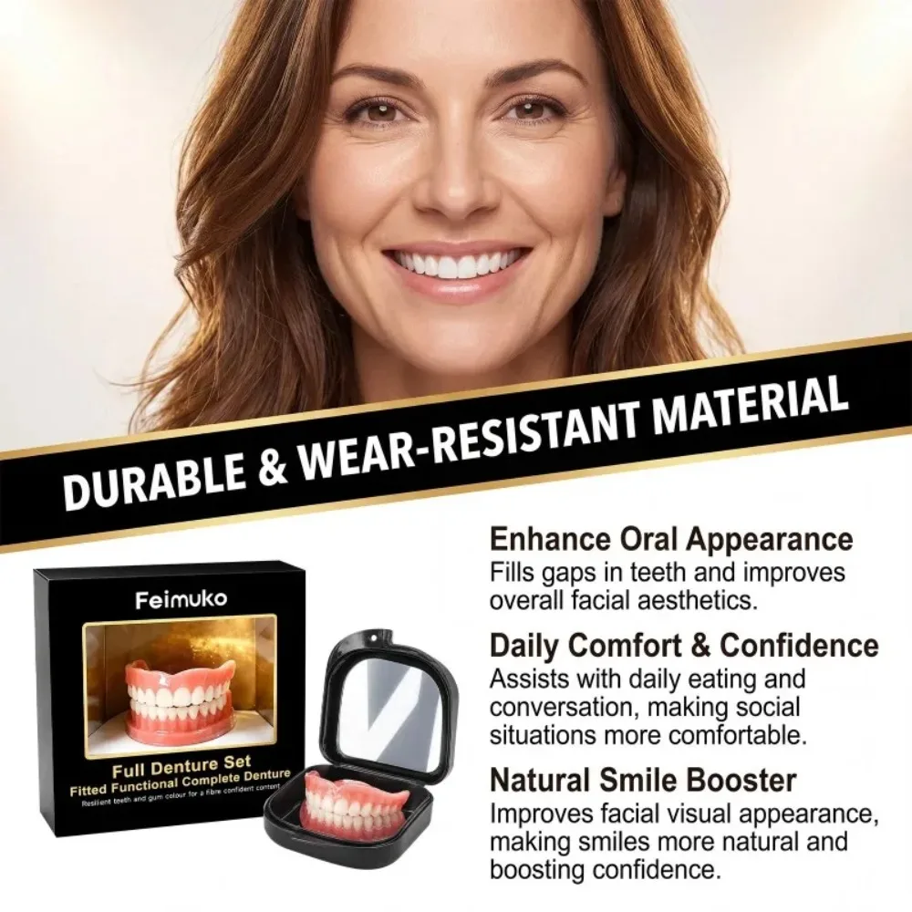 ฟันปลอมครบชุด ฟันปลอมแบบติดแน่ - Teeth Whitening For Braces บทวิจารณ์และราคา