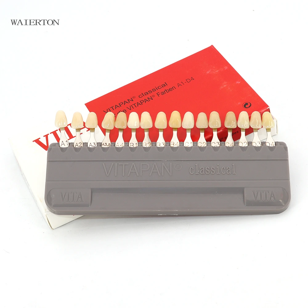 พอร์ซเลนฟอกสีฟัน 16 สี คู่มือส - Teeth Whitening Shade Guide บทวิจารณ์และราคา