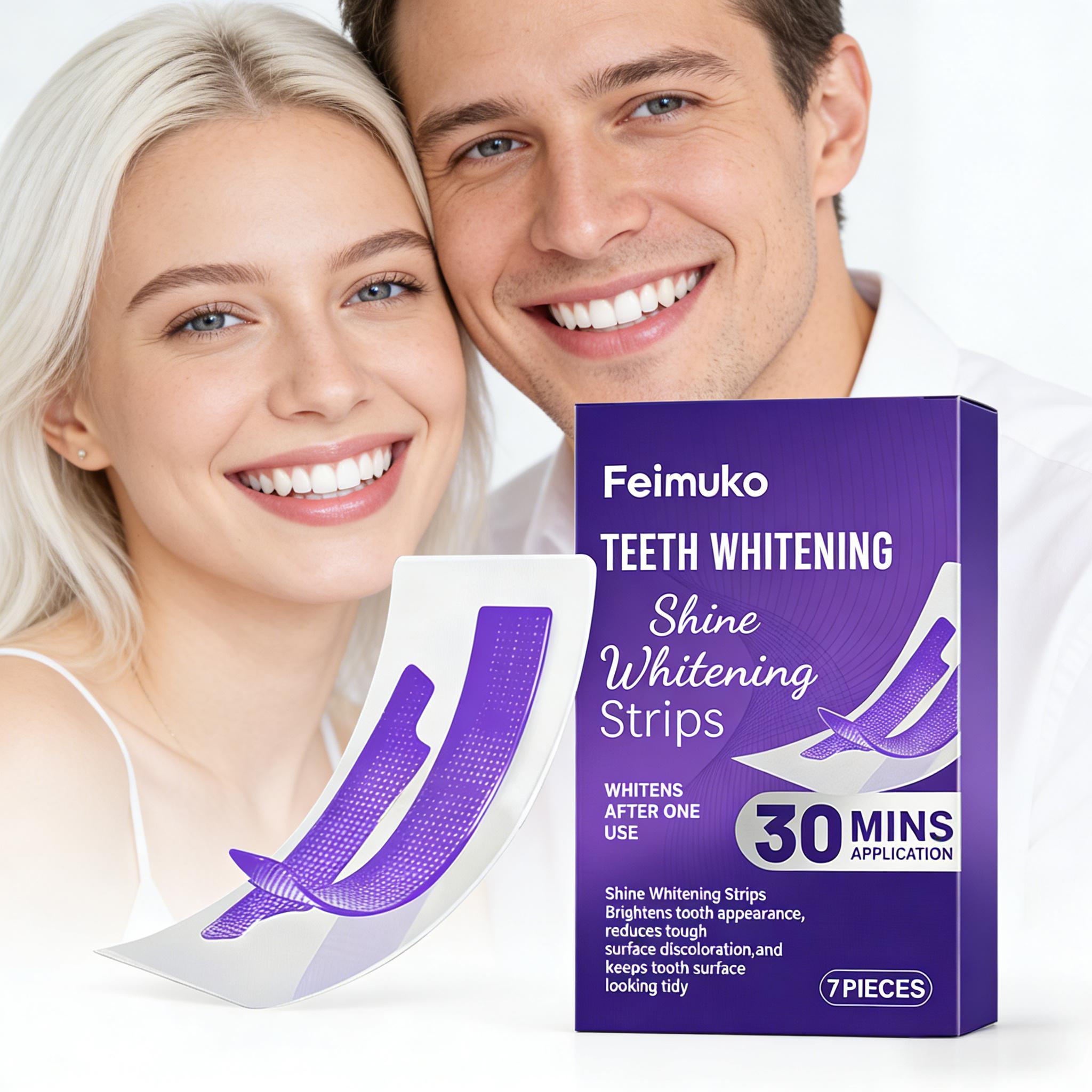 แถบฟอกสีฟัน ลดความไวต่อการระคา - Teeth Whitening/Bleaching บทวิจารณ์และราคา