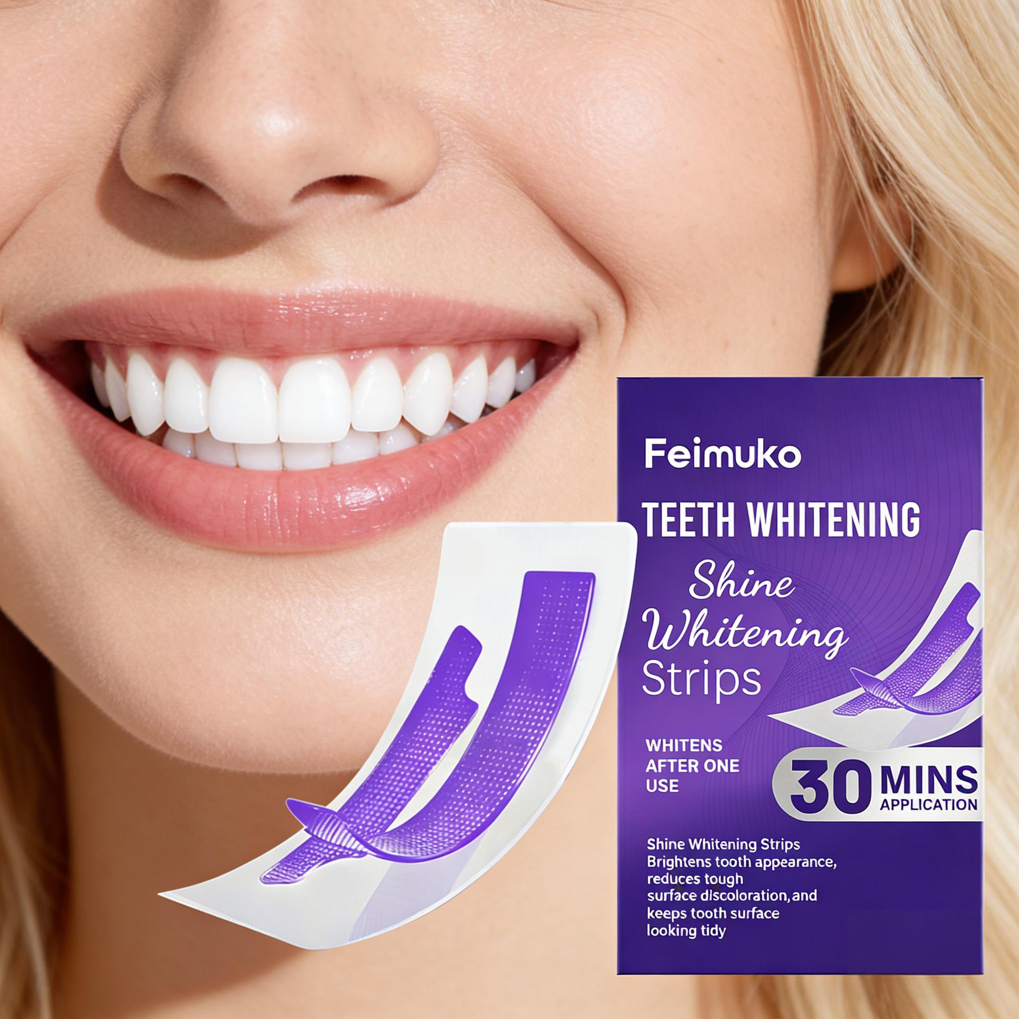 แถบฟอกสีฟัน ลดความไวต่อการระคา - Teeth Whitening/Bleaching บทวิจารณ์และราคา