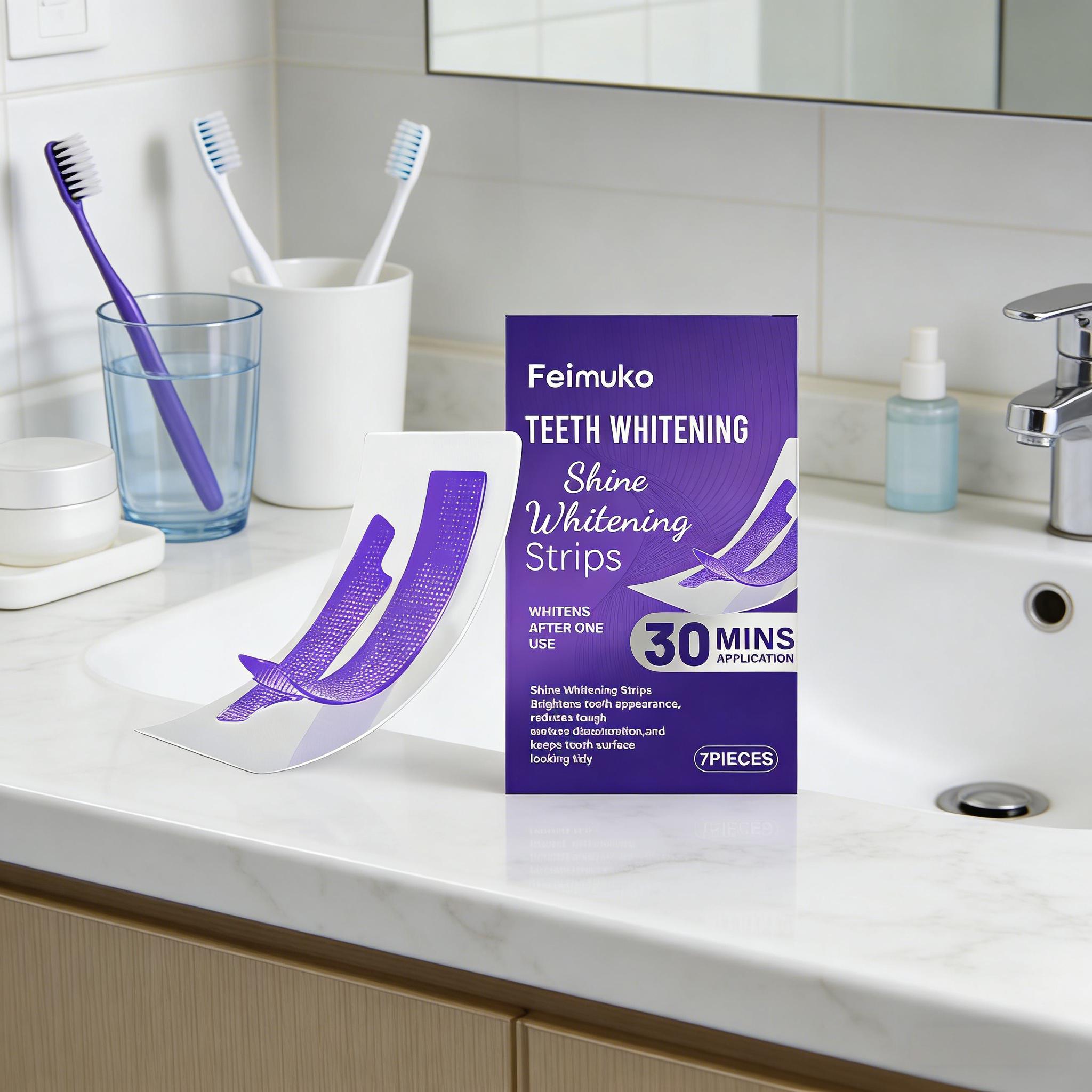 แถบฟอกสีฟัน ลดความไวต่อการระคา - Teeth Whitening/Bleaching บทวิจารณ์และราคา
