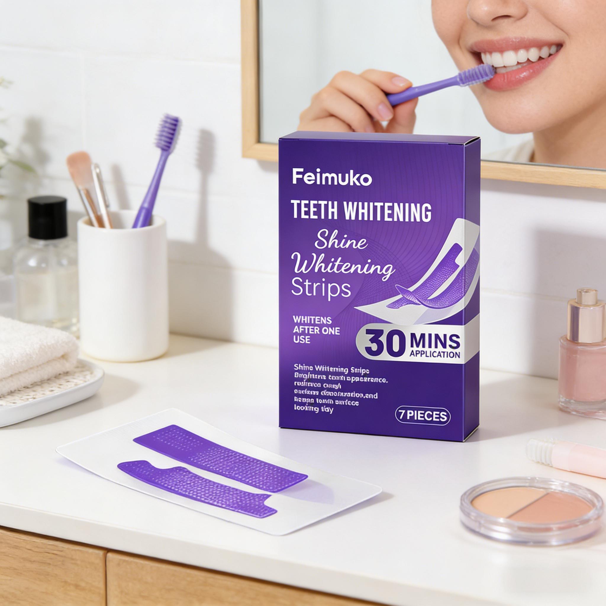 แถบฟอกสีฟัน ลดความไวต่อการระคา - Teeth Whitening/Bleaching บทวิจารณ์และราคา