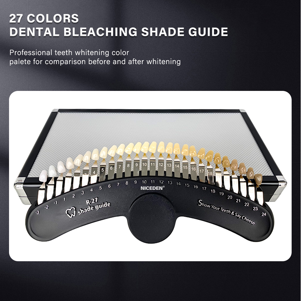 ชุดฟอกสีฟัน 27 สี พร้อมกระจกเป - Teeth Whitening Shade Guide บทวิจารณ์และราคา