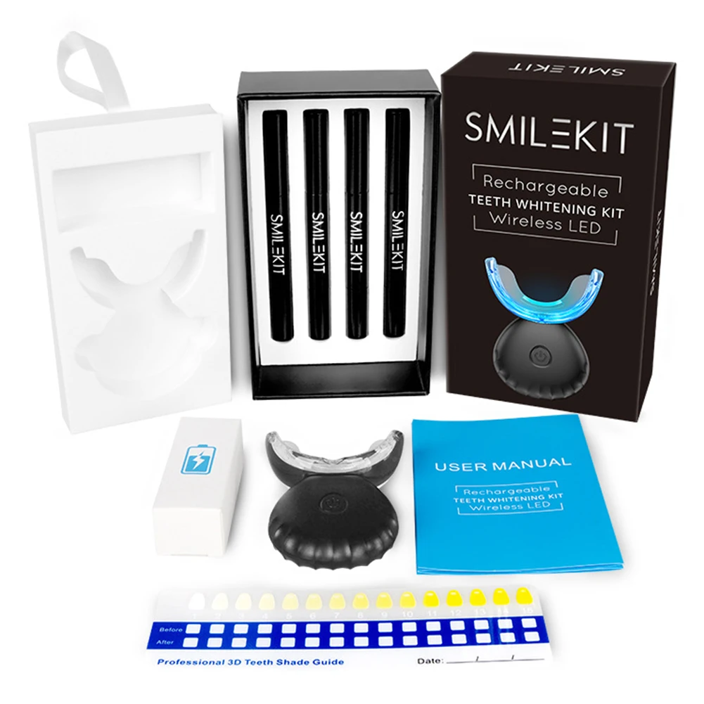 ทันตกรรมชุดฟอกสีฟัน Mini 16 LE - Teeth Whitening With Hydrogen Peroxide บทวิจารณ์และราคา