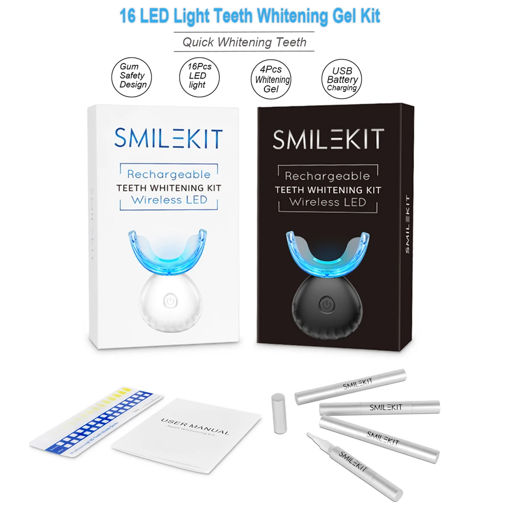 ทันตกรรมชุดฟอกสีฟัน Mini 16 LE - Teeth Whitening With Hydrogen Peroxide บทวิจารณ์และราคา