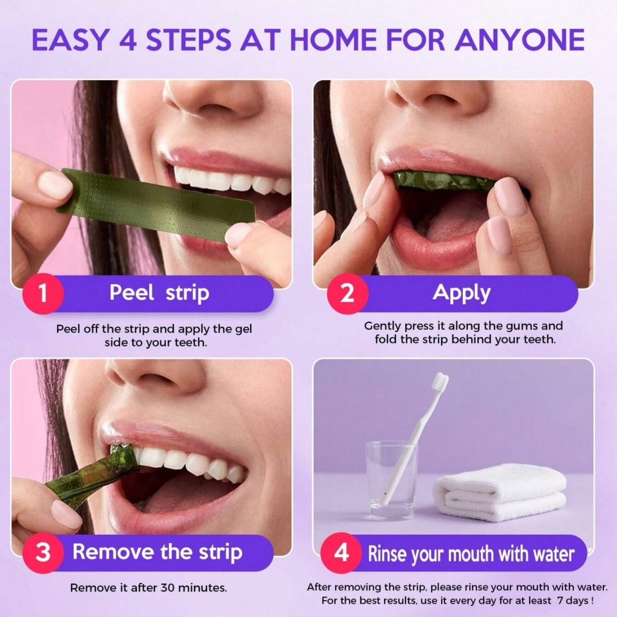 ดีลักซ์สติกเกอร์ฟอกสีฟัน 7/14/ - Teeth Whitening With Hydrogen Peroxide บทวิจารณ์และราคา