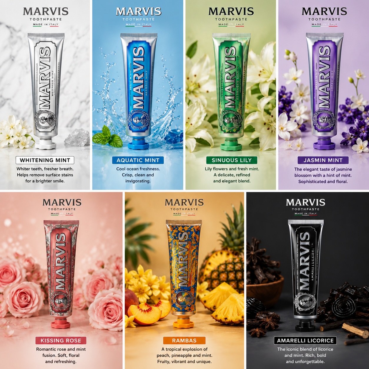 ยาสีฟันมาร์วิสมิ้นท์ พรีเมียม  - Teeth Whitening Treatment บทวิจารณ์และราคา
