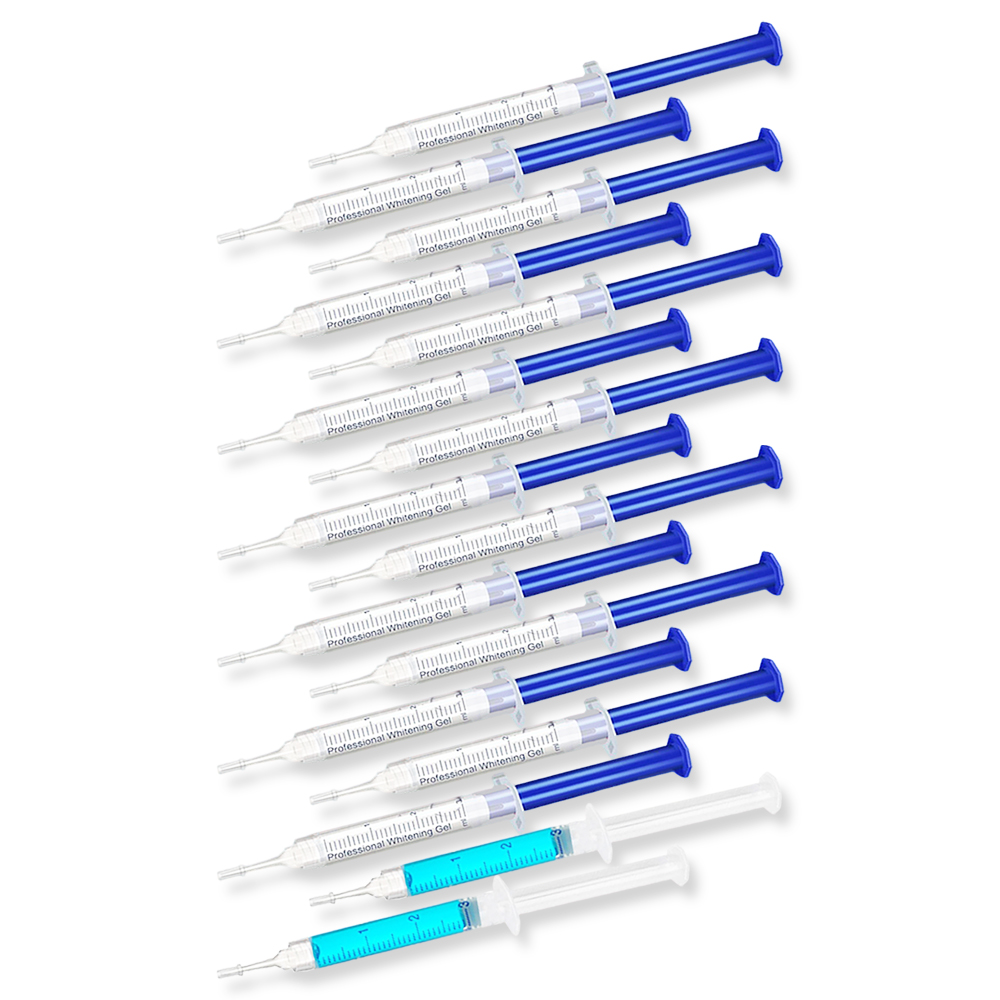 เจลฟอกสีฟัน กลิ่นมิ้นท์ เจลฟอก - Teeth Whitening With Hydrogen Peroxide บทวิจารณ์และราคา