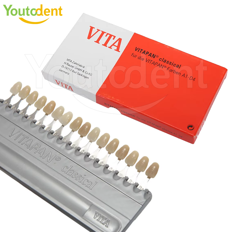 คู่มือสีคลาสสิก 16 สี แผนภูมิก - Teeth Whitening Shade Guide บทวิจารณ์และราคา