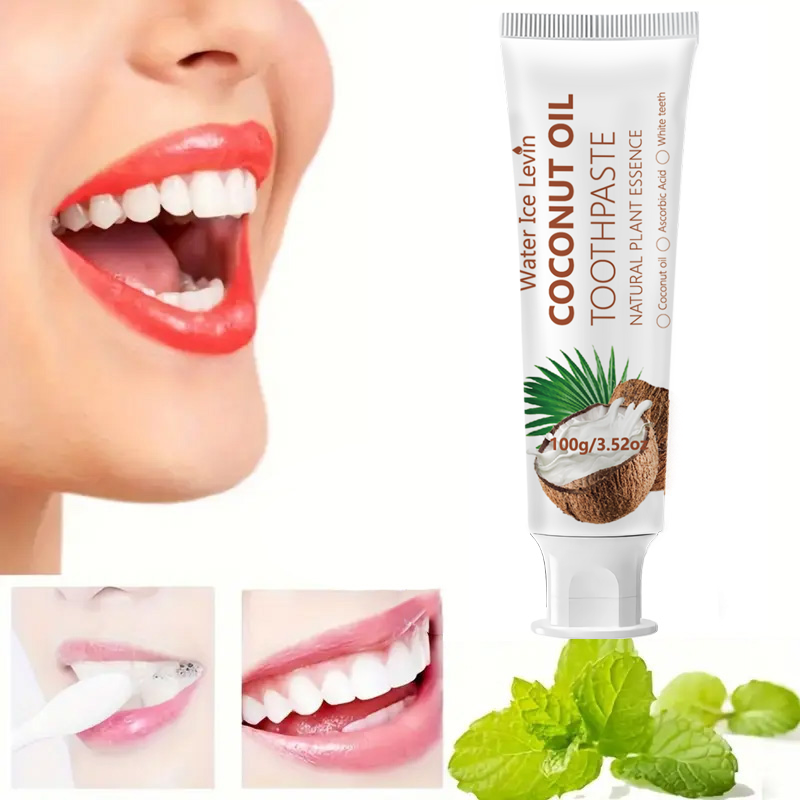 ยาสีฟันน้ำมันมะพร้าว 100 กรัม  - Teeth Whitening Treatment บทวิจารณ์และราคา