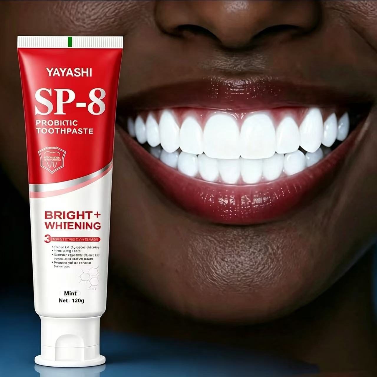 ยาสีฟัน YAYASHI SP-8 โปรไบโอติ - Teeth Whitening Treatment บทวิจารณ์และราคา